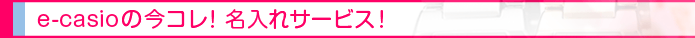 e-casio�̍��R���I ������T�[�r�X�I
