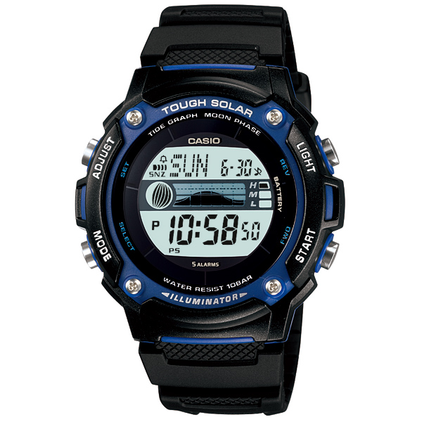 ＜カシオ＞ メンズ 腕時計 W-S210H-1AJF 