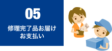 05.修理完了品お届けお支払い